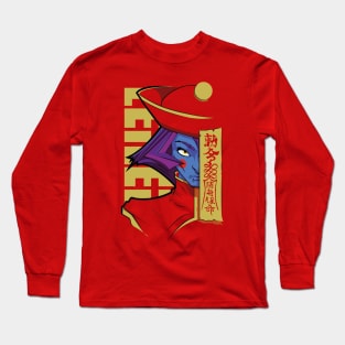 LeiLei (Hsien ko) from Capcom Darkstalker Long Sleeve T-Shirt